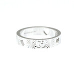 Gucci // 18k White Gold Icon Ring // Ring Size: 6.5 // Store Display