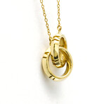 Tiffany & Co. // 18k Yellow Gold Atlas Pendant Necklace // 17.32"-19.68" // Store Display