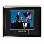 Donald Trump // Unsigned Photograph + Framed // 45th & 47th POTUS