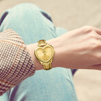 Gamages of London Ladies Pure Heart Diamond Quartz // GAW591