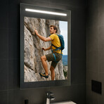 Hanging Vanity Magic Mirror with LED // Smart TV // 21.5"