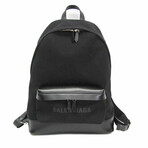 Balenciaga // Canvas + Leather Backpack // Black // Pre-Owned