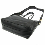 Dior // Leather D-Bee Classic Tote // Black // Pre-Owned