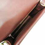 Cartier // Leather Les Must de Envelope Shoulder Bag // Bordeaux // Pre-Owned