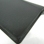 Louis Vuitton // Taiga Leather Selenga Clutch Bag // Ardoise // Pre-Owned