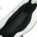 Louis Vuitton // Epi Leather Textured Steamer Carryall Bag // White + Black // Pre-Owned