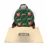 Gucci // PVC Leather The Jetsons Web Sherry Line Mini Backpack // Green // Pre-Owned