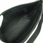 Louis Vuitton // Monogram Eclipse Coated-Canvas + Leather Odyssey Messenger Bag // Black // Pre-Owned