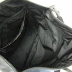 Prada // Tessuto Stampato + Leather Neon Monkey Miami Art-Deco Tote // Black + Multi // Pre-Owned