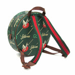 Gucci // PVC Leather The Jetsons Web Sherry Line Mini Backpack // Green // Pre-Owned