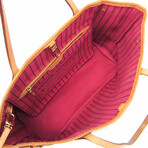 Louis Vuitton // Monogram Coated-Canvas + Leather Tote // Monogram Brown + Pivoine // Pre-Owned