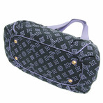 Louis Vuitton // Canvas + Leather Cabas Ipanema Tote // Marine // Pre-Owned