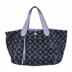 Louis Vuitton // Canvas + Leather Cabas Ipanema Tote // Marine // Pre-Owned