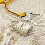 Hermes // Toile H + Epsom Leather Birkin 35 Handbag // Jaune // Pre-Owned