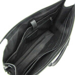 Coach // Leather Business Case // Black // Pre-Owned