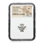 Ancient Celtic Gaul // 1st Century BC // Silver Coin