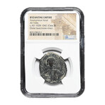 Byzantine "Portrait of Christ" coin // 1028 - 1042 AD