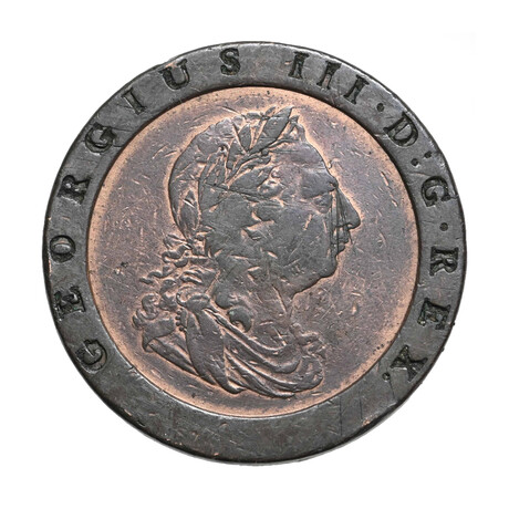 Great Britain, George III // Huge "Cartwheel Penny," 1797