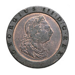 Great Britain, George III // Huge "Cartwheel Penny," 1797