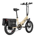 GoPlus Folding Electric Bike (Black)