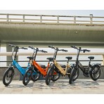 GoPlus Folding Electric Bike (Black)