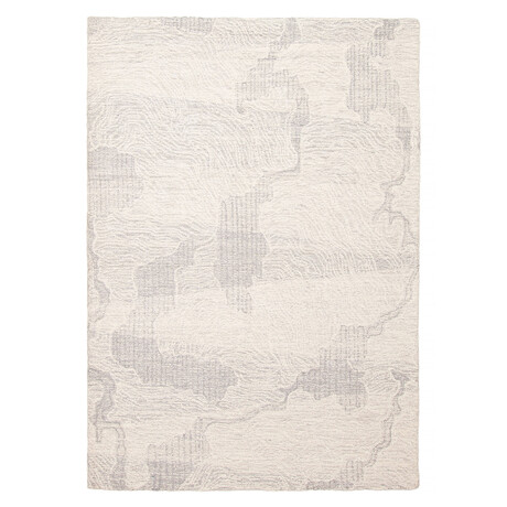 Timeless Cream Rug v.1 (5'3"W x 7'6"L)