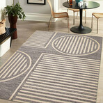 Timeless Grey Rug (5'0"W x 7'7"L)