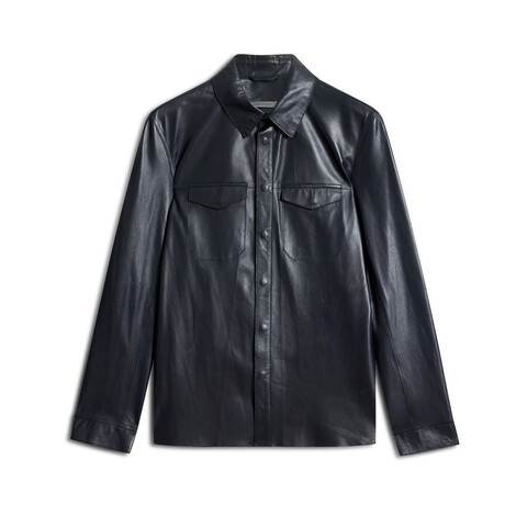 Travis Shirt Jacket // Dark Navy (46)