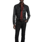 Travis Shirt Jacket // Black (48)