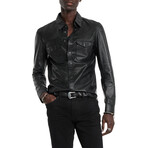 Travis Shirt Jacket // Black (48)