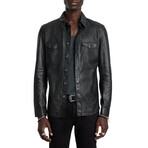 Travis Shirt Jacket // Black (48)