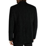 Db Peacoat With Cutaway Front Shape // Black (44)