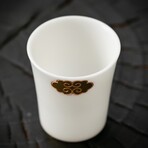 Ice Jade 24k Gold-Lined Cup