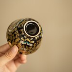 Noir Bloom Silver-Lined Cup