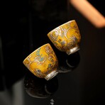 Draco Aureus Silver-Lined Cup