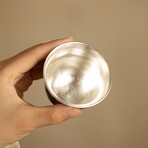 Noir Bloom Silver-Lined Cup