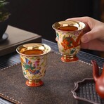 Mythos Duo Gold-Lined Goblets