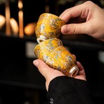 Draco Aureus Silver-Lined Cup