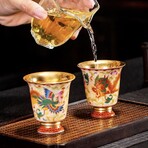 Mythos Duo Gold-Lined Goblets