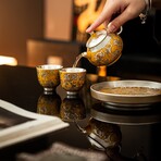 Draco Aureus Silver-Lined Cup