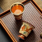 Mythos Duo Gold-Lined Goblets