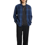 Ls Robbins Yarn Dye Sport Shirt // Ocean Blue (XS)