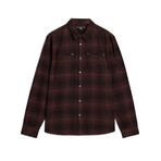 Dario Shirt In Brushed Fall Plaid // Tamarind (S)