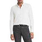 Multi Button Slim Fit Shirt // White (S)