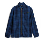 Ls Robbins Yarn Dye Sport Shirt // Ocean Blue (XS)