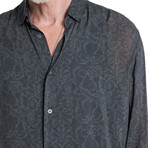 Ross Ls Shirt // Black (XS)