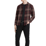 Ls Dale Yarn Dye Sport Shirt // Merlot (S)