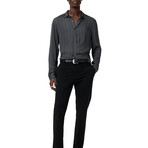 Ross Ls Shirt // Mineral Blk (XS)