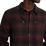 Dario Shirt In Brushed Fall Plaid // Tamarind (S)