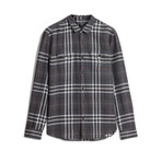 Ls Dale Yarn Dye Sport Shirt // Iron Grey (XS)